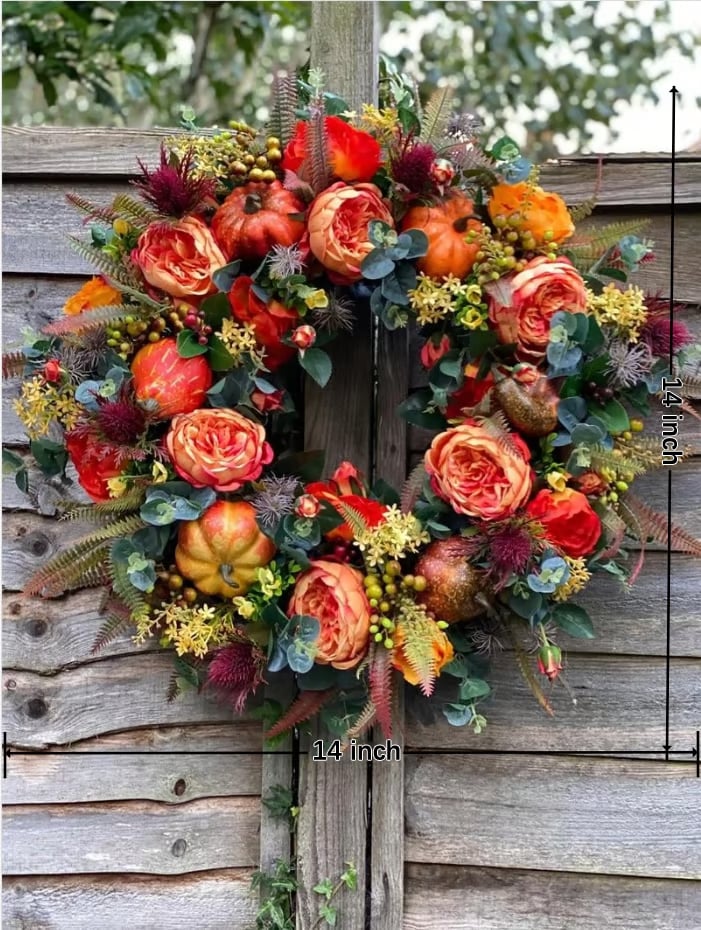 ✨This Week's Special Sale 70% Off - Artificial Peony Wreath - Year Round Wreath