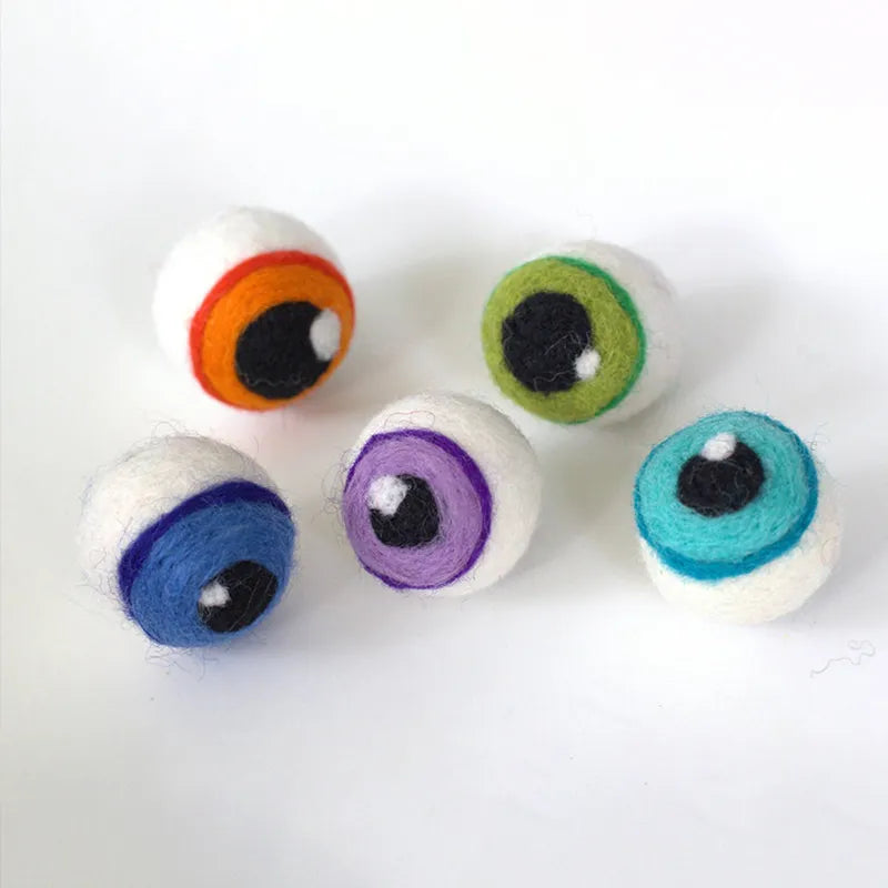 👻Felt Eyeballs- Halloween Monster Eyes