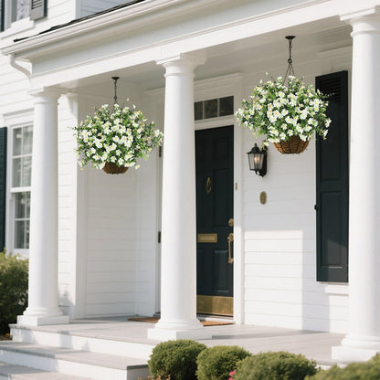 🎉Mother's Day Sale 49% OFF🌼UV Resistant Lifelike Artificial Daisies (Hanging Flowers Basket)