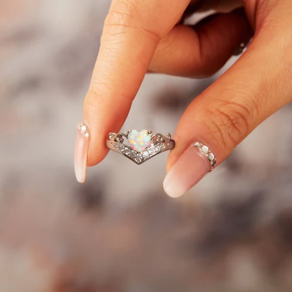 🎁Self Love Spinner Heart Ring 💖