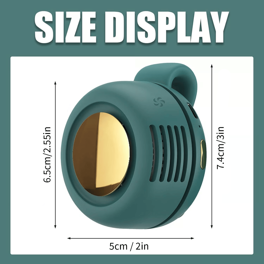 🔥Last Day 49% OFF🌀Portable Silent Mini Bladeless Electric Fan