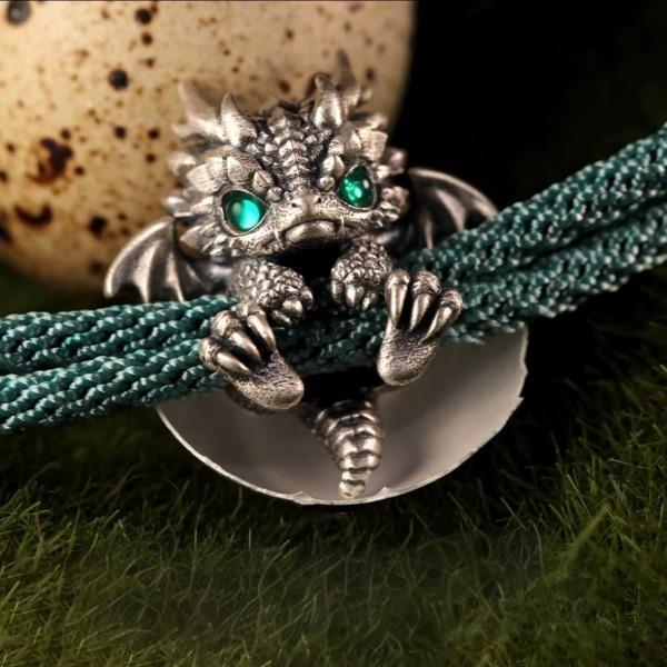 🐲Cute Silver Dragon Bracelet