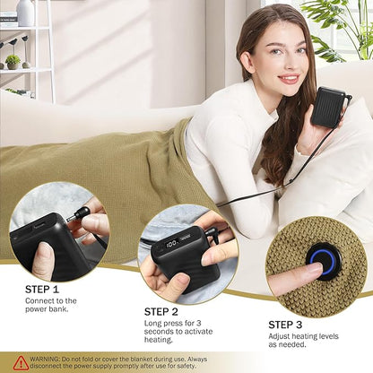 🎅Best Winter Gifts 🔥Portable Heated Shawl