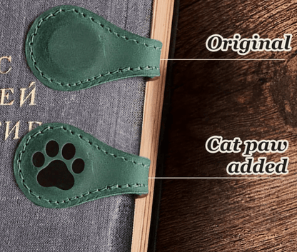 🔥Magnetic Leather Bookmark