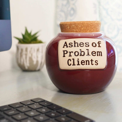 🤣Ashes of Problem Clients Piggy Bank🎁