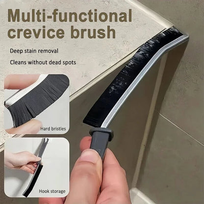 Hard-Bristled Crevice Cleaning Brush