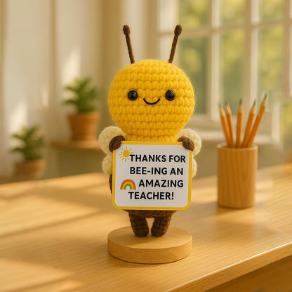 💖Teacher Appreciation Gift Crochet Bee