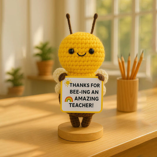 💖Teacher Appreciation Gift Crochet Bee