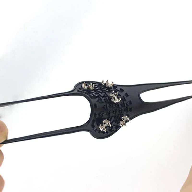 Manganese steel thickened crampon shoe covers