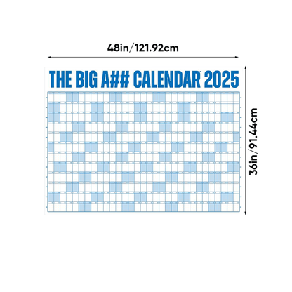 🎁Last Day Promotion 49% OFF🔥The Big A## Calendar 2025