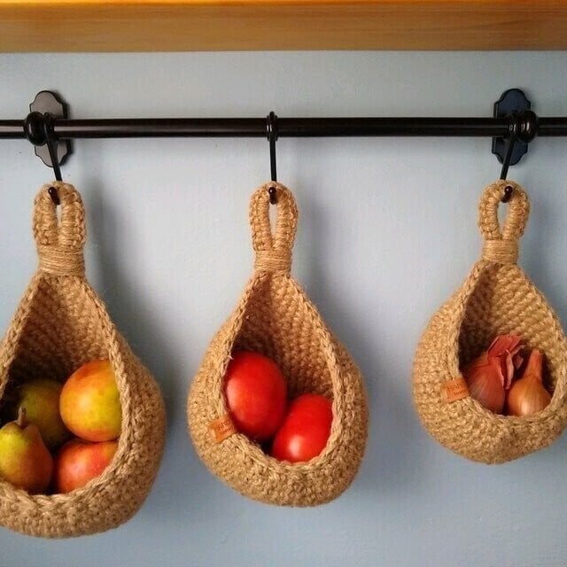 🔥BIG SALE - 40% OFF🔥🔥-Hanging Wall Vegetable Fruit Baskets