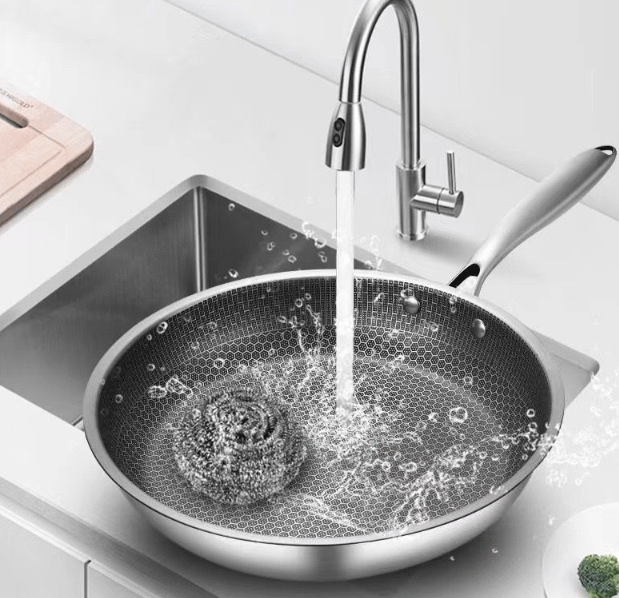 Stainless Steel Hammered Pan Pro