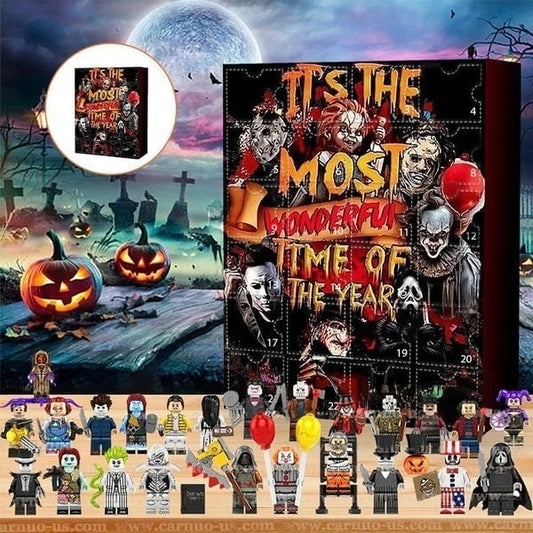 🔥Halloween Sale 57% Off - 🎃Halloween Horror Movie Characters Advent Calendar