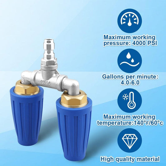 🔥Last Day 49% OFF & Free Shipping ✨Twin/Triple Turbo Nozzle