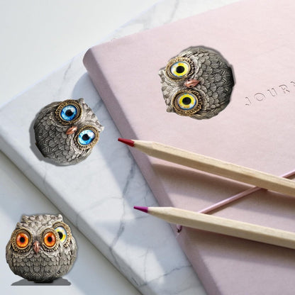 🦉Alloy Lucky Owl Guardian-The Wise Watcher of the Felt