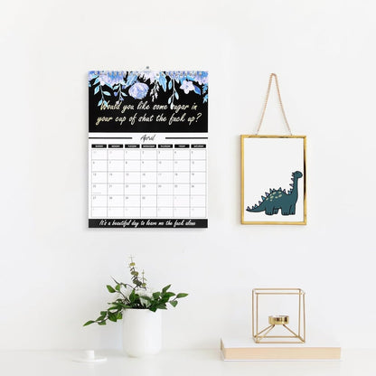 2025 Sweary Calendar for Tired-Ass Women