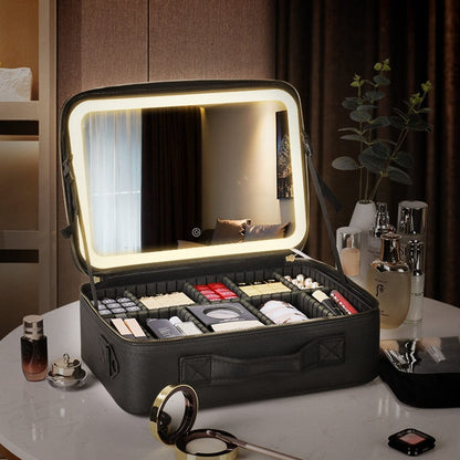 🎁🎁Makeup bag with LED Mirror