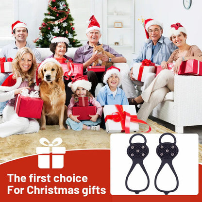 Manganese steel thickened crampon shoe covers