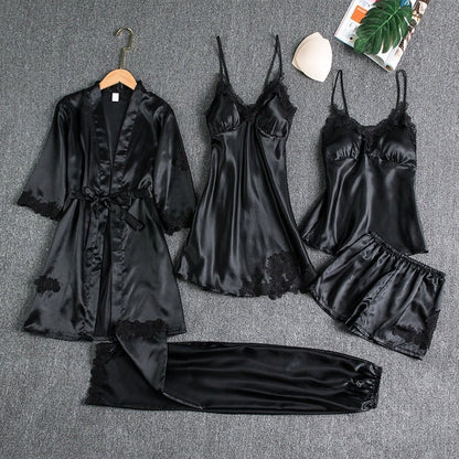 5 PIECES NIGHT DRESS