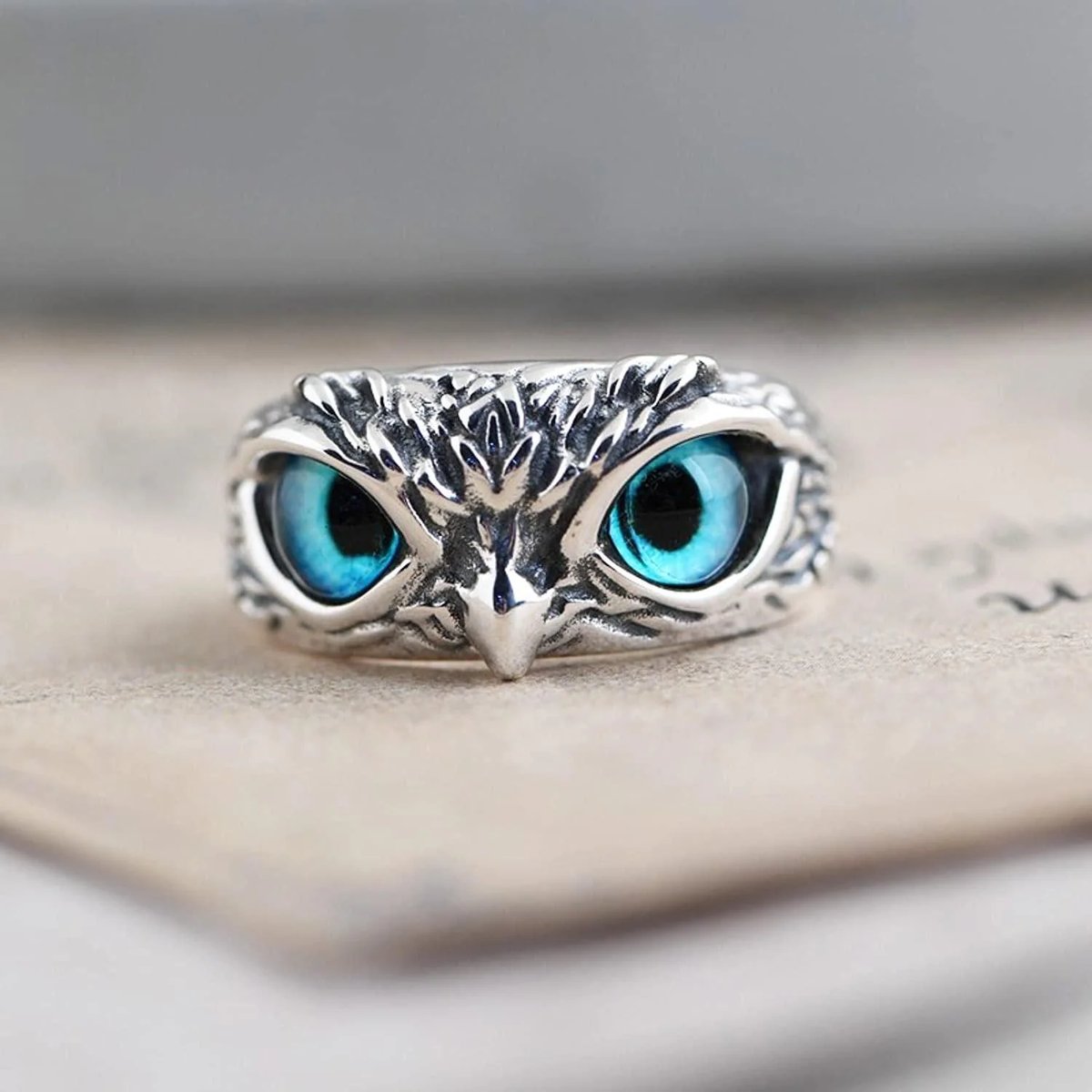 🔥New Adjustable Owl Ring