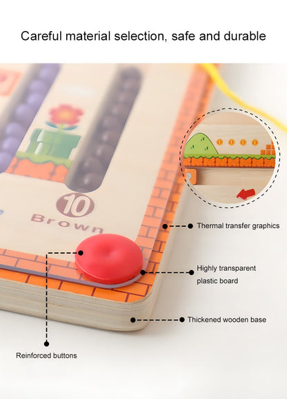 Magnetic Maze Challenge -the fastest speed reaches the end