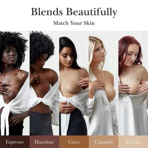 🏆Go Braless! Seamless Nipple Covers (Latex-free and 100% Medical Silicone)