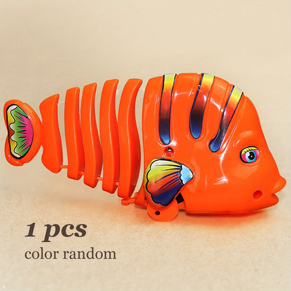Clockwork Swinging Cartoon Fish Toys