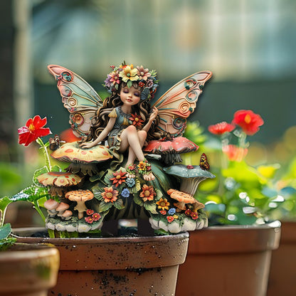 🧚Bohemian Fairy Flower Pot Decoration