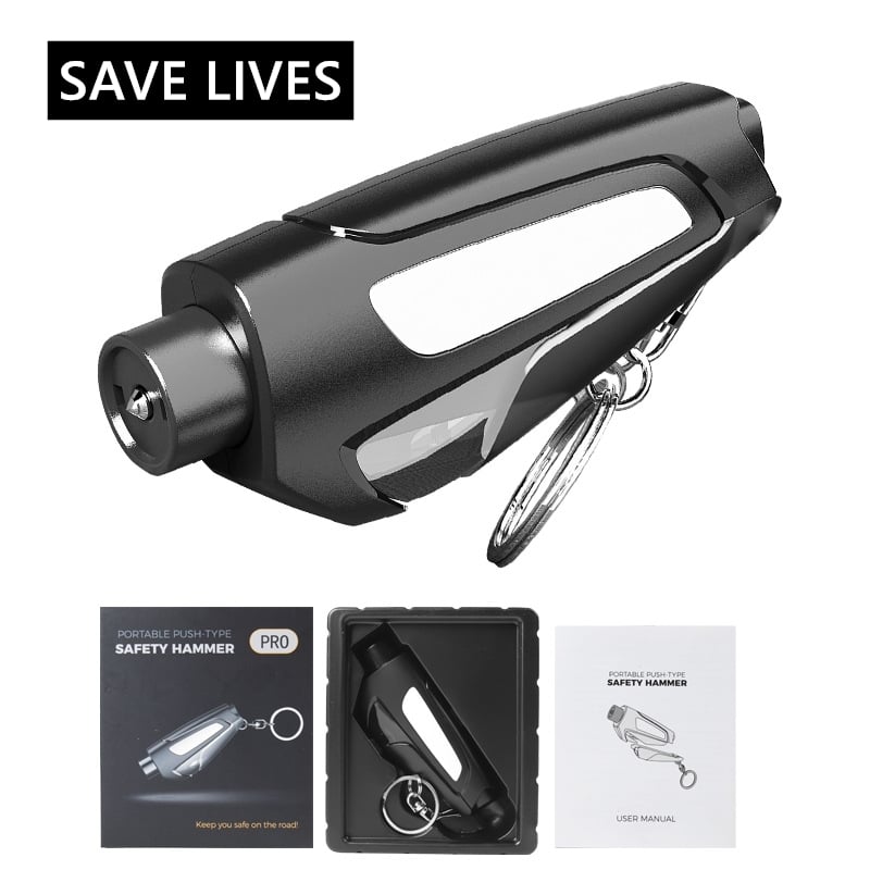 🔥2024 HOT SALE - 49% OFF🎁2-in-1 Emergency Window Breaker & Seatbelt Cutter