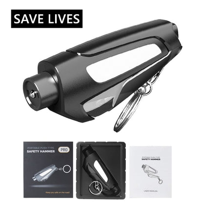 🔥2024 HOT SALE - 49% OFF🎁2-in-1 Emergency Window Breaker & Seatbelt Cutter