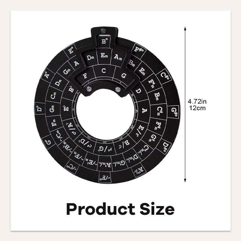 🎶Guitar Music Theory Disc Circle Of Fifths