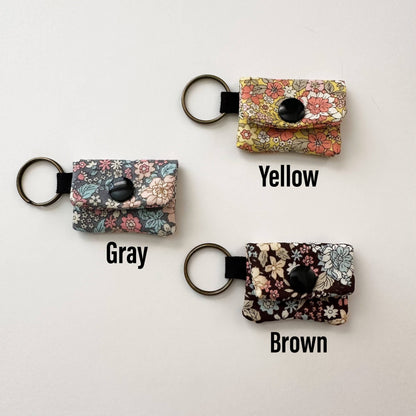 🌸Handmade Beautiful My Little Garden Floral Printed Micro Bag