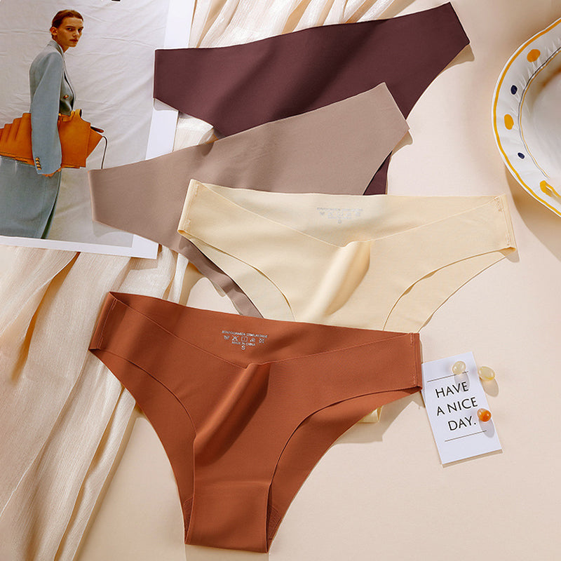 Seamless Ice Silk Thong