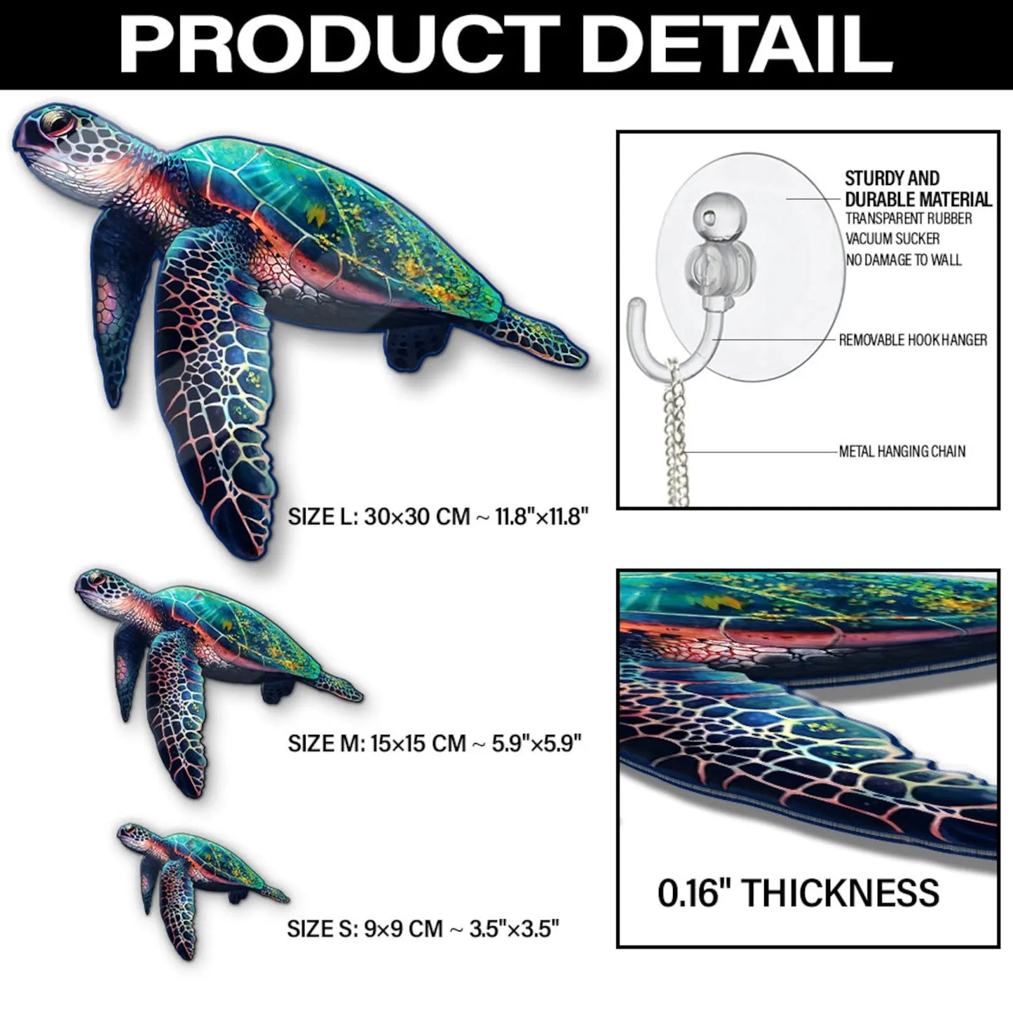 🦇Bat Gothic Acrylic Window Hanging