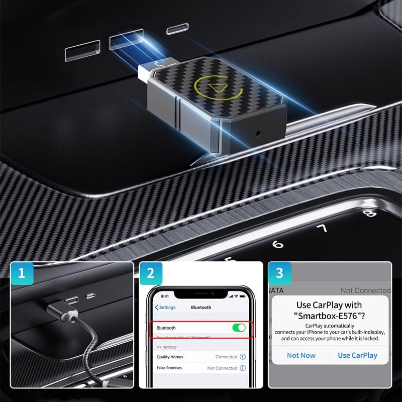 🎁49% OFF🚗Mini Universal Wireless CarPlay Adapter