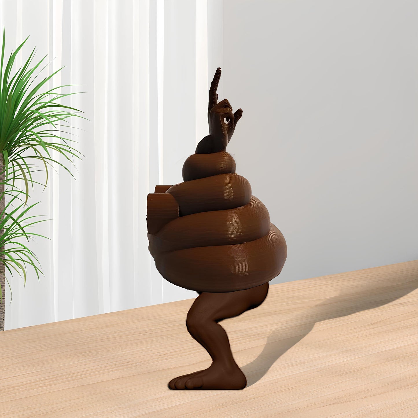 🤣Poop Emoji with Middle Finger