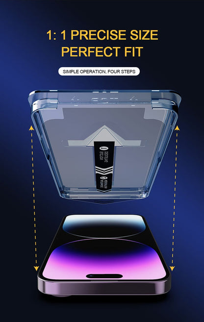 📱2025 Invisible Artifact Screen Protector -Dust Free Without Bubbles