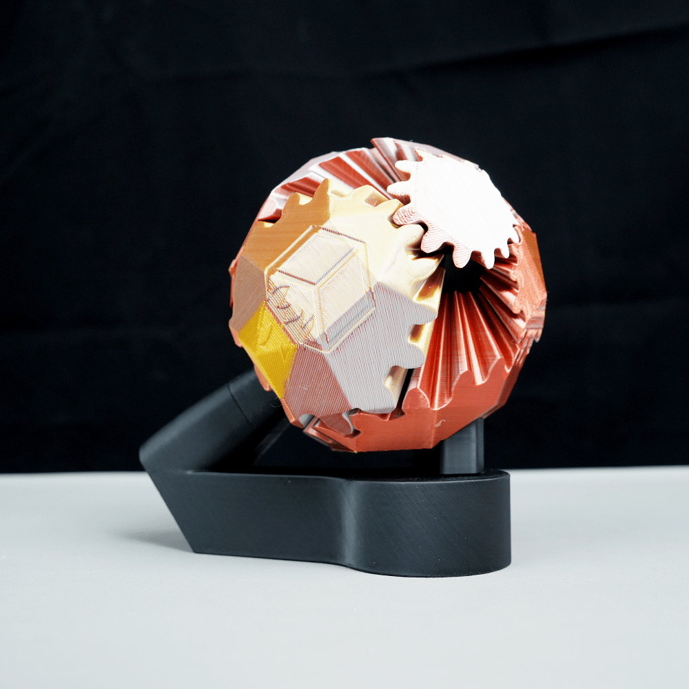 🔥3D Printed Electric Rotating Gear Ball