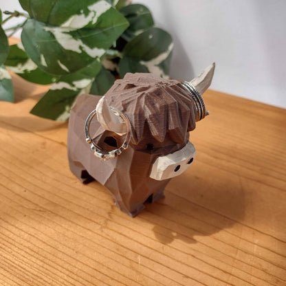 💍Highland Cow Ring Holder