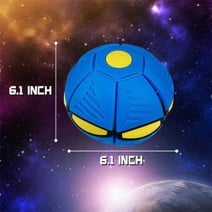 Matex Portable Creative Magic Light Flying Saucer UFO Ball For Kids