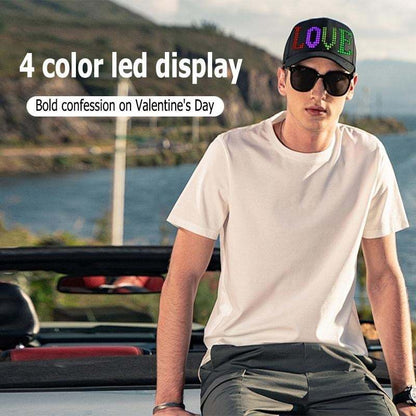 Personalized LED Display Cap