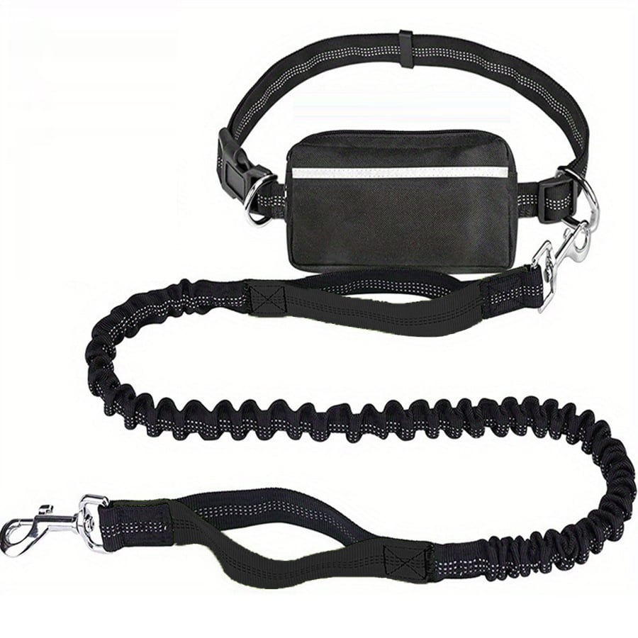 🔥Mother's Day Sale -Hands Free Dog Leash with Zipper Pouch