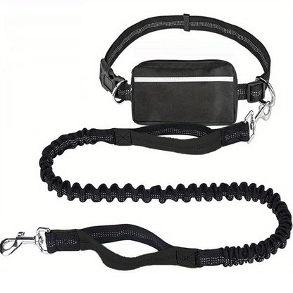 🔥Mother's Day Sale -Hands Free Dog Leash with Zipper Pouch