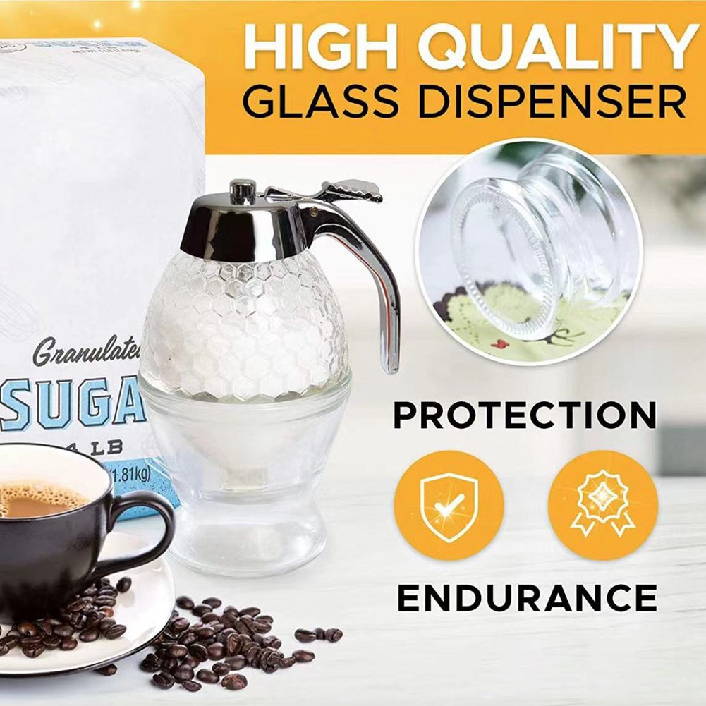 🔥Last Day 49% OFF✨Diamond Glass Honey Dispenser