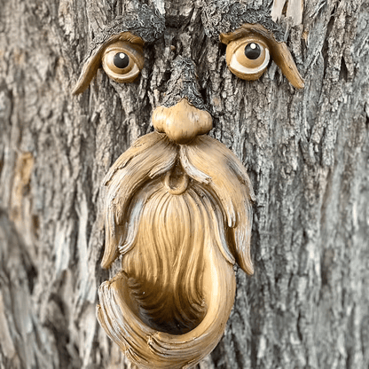 🌳Unique Bird Feeders for Outdoors-Old Man Tree Art
