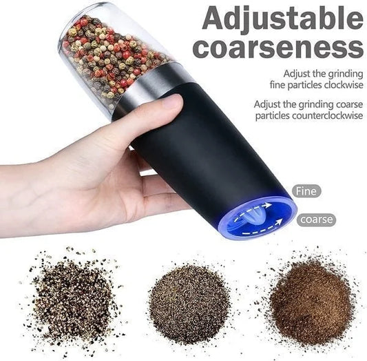 Sale 49% OFF - Automatic Electric Gravity Induction Salt & Pepper Grinder