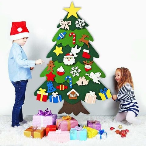 🔥LAST DAY PROMOTION 49% OFF 🔥 - 🎁DIY Felt Christmas Tree Set