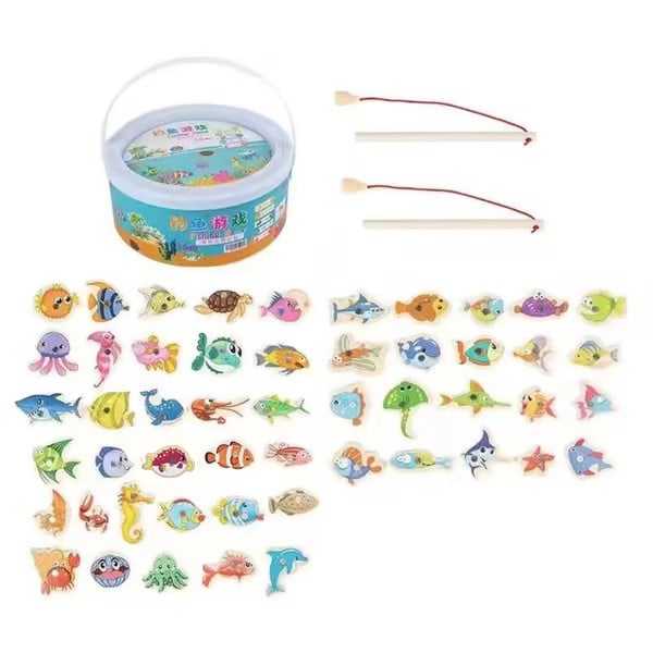 Montessori fishing game