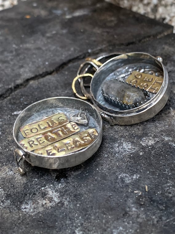 🔥LAST DAY 70% OFF -925 Silver Triple Moon & Tree of Life Locket