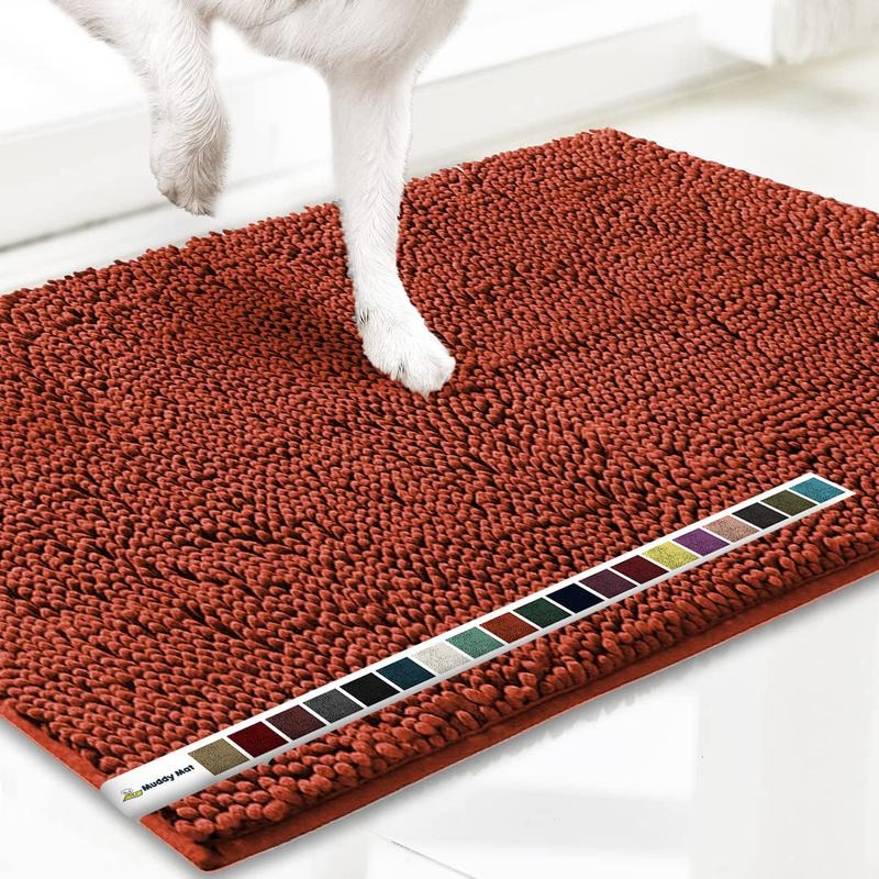 Super Absorbent Chenille Entrance Mat – Anti-Slip & Easy to Clean